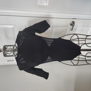 Black Long Sleeve Bodysuit